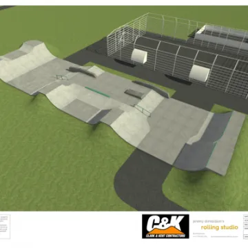 Woodside Skatepark design plan