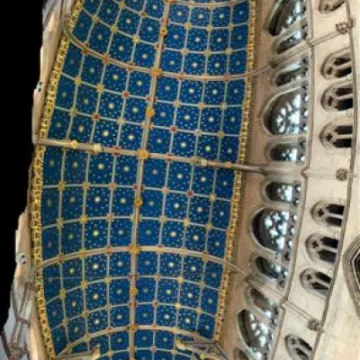 Revd John Kime &ndash; Roof of Carlisle Cathedral 19 May &ndash; Climate change cycle ride