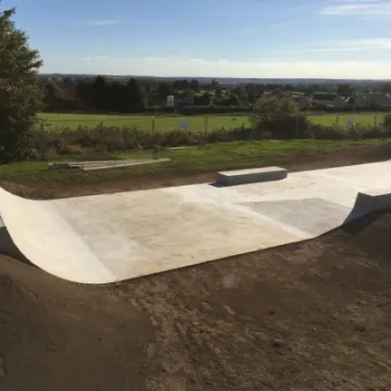 Pilsey skatepark overview