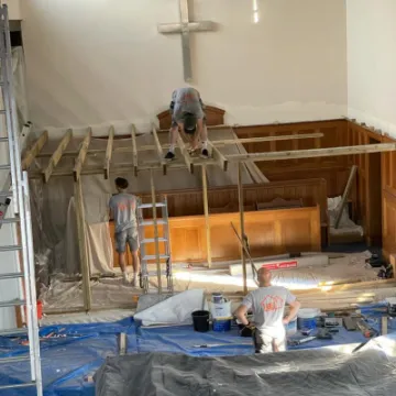 Wooden structure removal