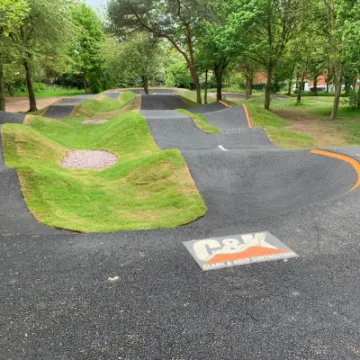 Upton Lane pump track 02