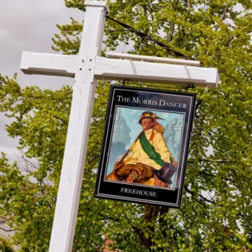 Morris dancer sign