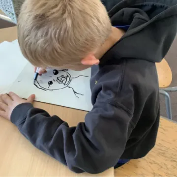 Y4 Art Portraits