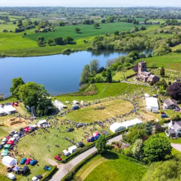 Publicity Photo   Aerial View Of Marbury Merry Days  2