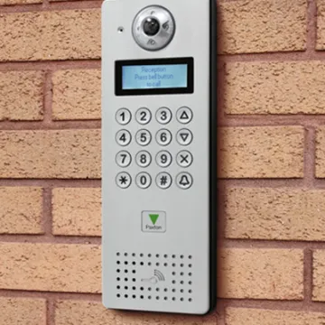 Gate entry intercom