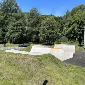 view of Padiham Skatepark