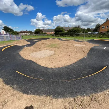 Kynaston Road Pump Track Shrewsbury 04