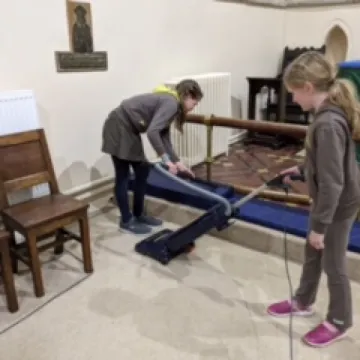 Brownies Church Clean 04