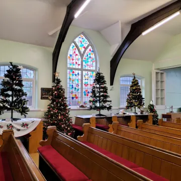 Harworth &ndash; L-R &ndash; Brownies, Congretation, Singing F