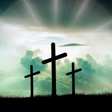 Crosses, clouds, faith