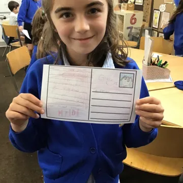 Y3 PSHE postcards