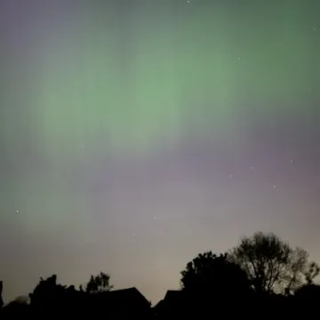 Aurora from the Crescent by Chris Hughes