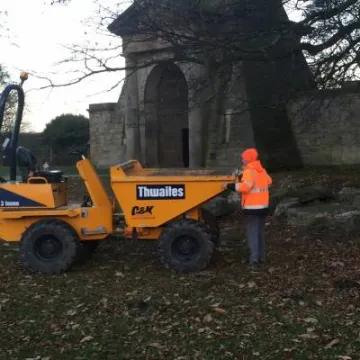 thwaites dumper truck