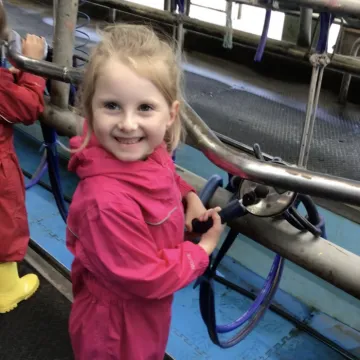 Milking palour fun