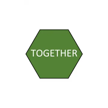 Together – hexagon