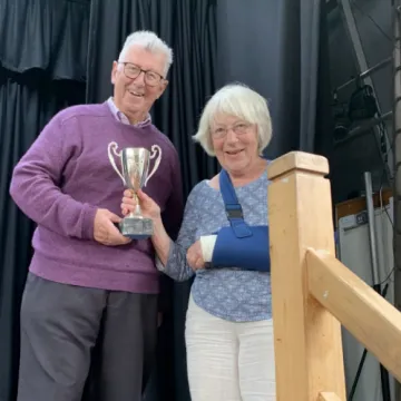 Doreen De Cani Receiving The T