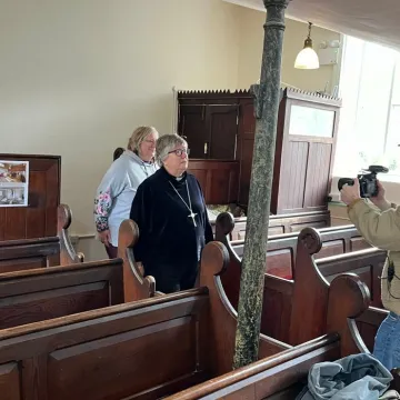 Filming At Edale Methodist Cha