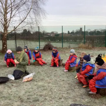 Fire forest school