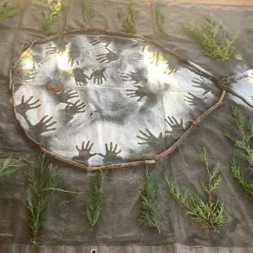 Forest school art