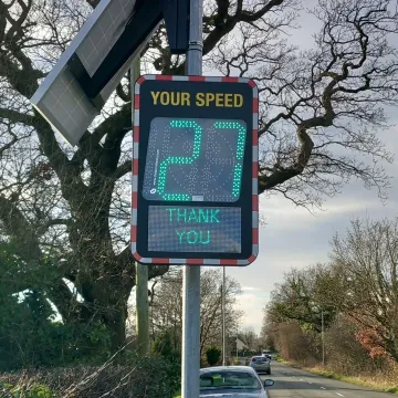 Speed Camera Display
