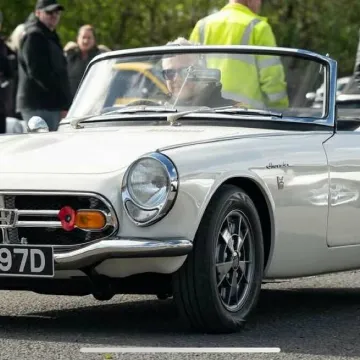 Stewart at Leigh Car Show