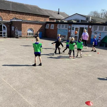 Year 3 End ball PE