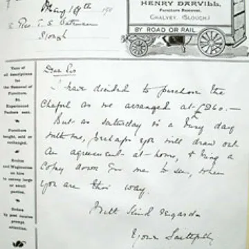 Bill of Sale of Old Chapel, 19