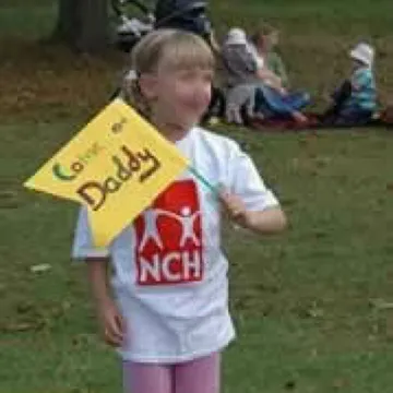 Cheering An Action For Childre