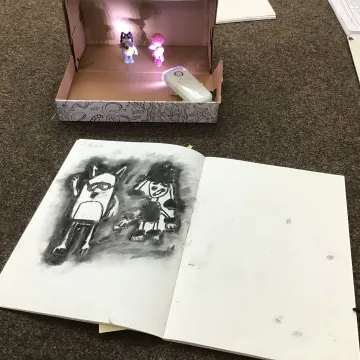Charcoal art