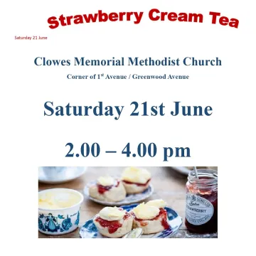 Clowes Strawberry Cream Tea