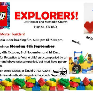 Lego Poster Halmer End Sept 25