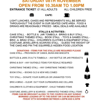 Autumn Fair Nov 25