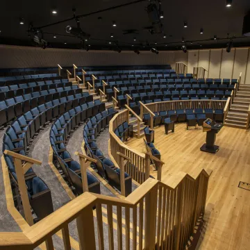 The 250-Seater Fellowship Auditorium Has a Level A