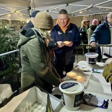 Preparring The Candles