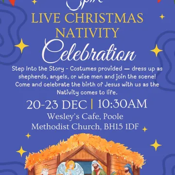 2025 &ndash; Pm &ndash; Christmas Nativity Celebration Flyer