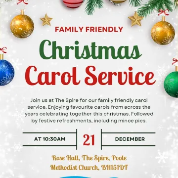 2025 – Pm – Christmas Carol Service Flyer