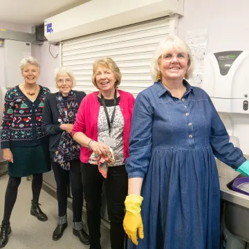 60plus Xmas Party Catering Team