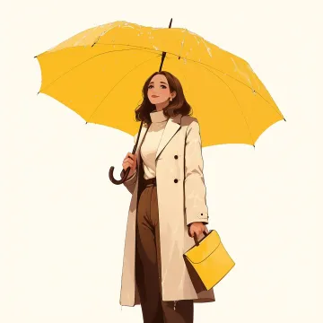 Rain, raining, weather, nature, umbrella, draw, ar