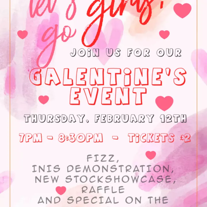 Lets Go Girls Galentines Day Invitation &ndash; Made Wit