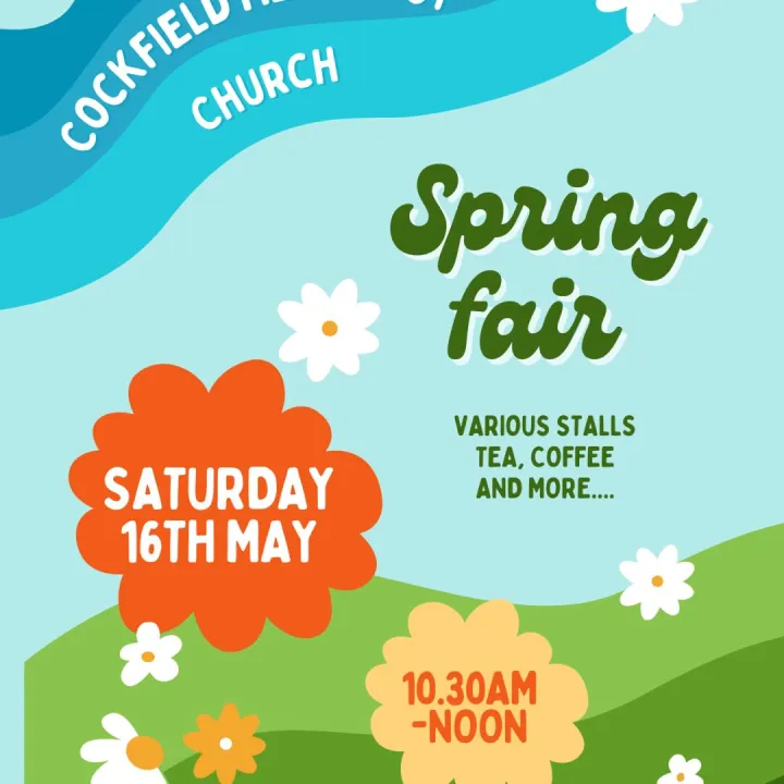 Cockfield Spring Fair 16.05.2026
