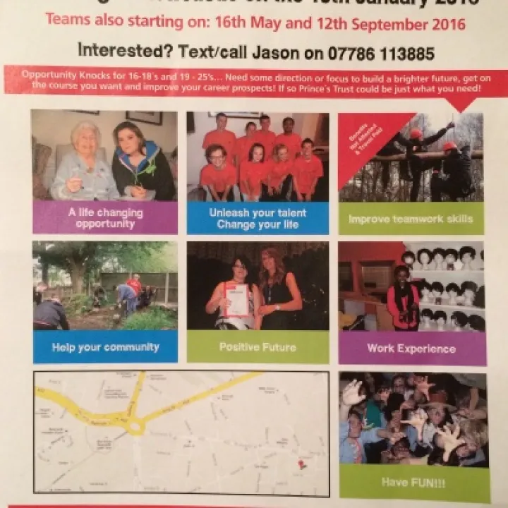 Prince's Trust Team poster