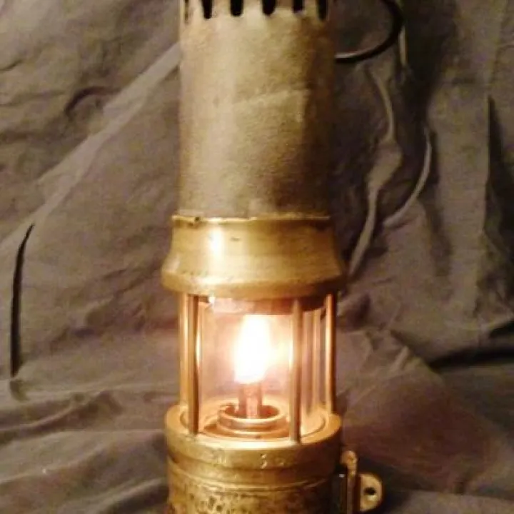 A Lamp from the Minnie Pit