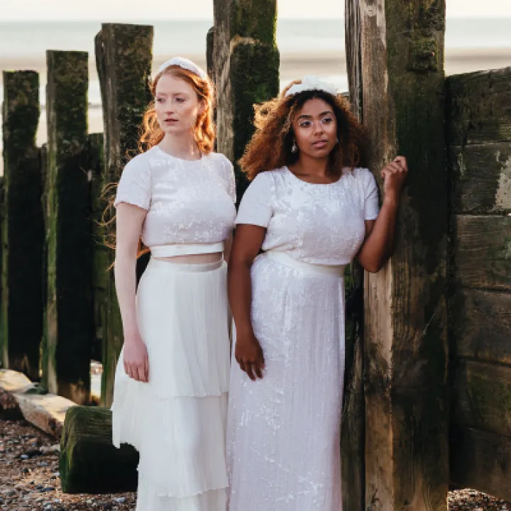 Daytime sequins pebble beach couple P