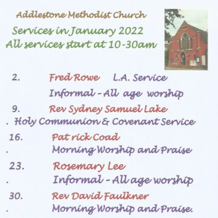 Services in January 2022