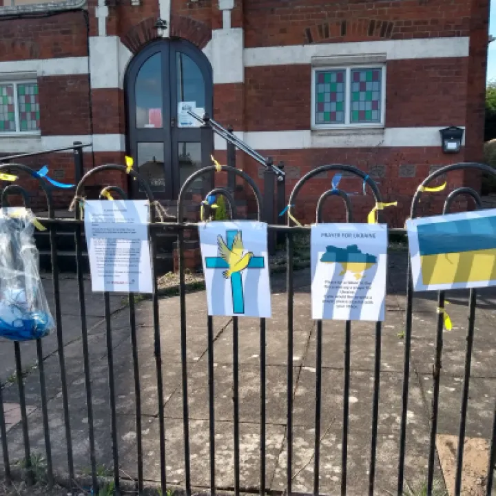 Our prayers are with Ukraine