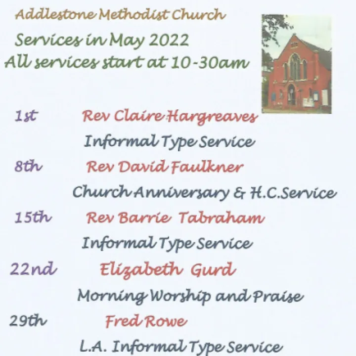 Services in May 2022