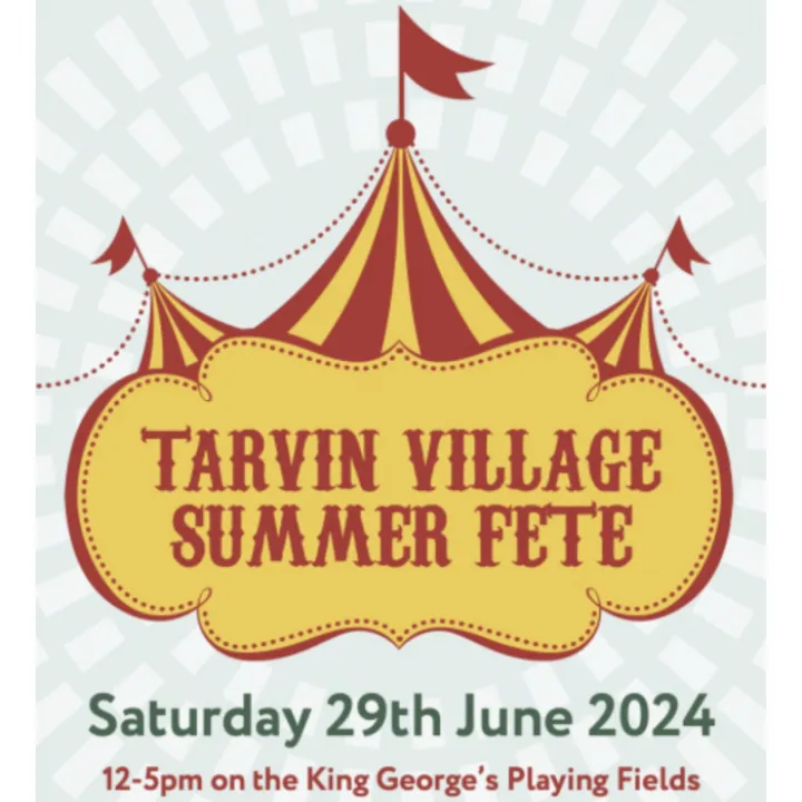 Tarvin Summer Fete Logo 2024 4x3