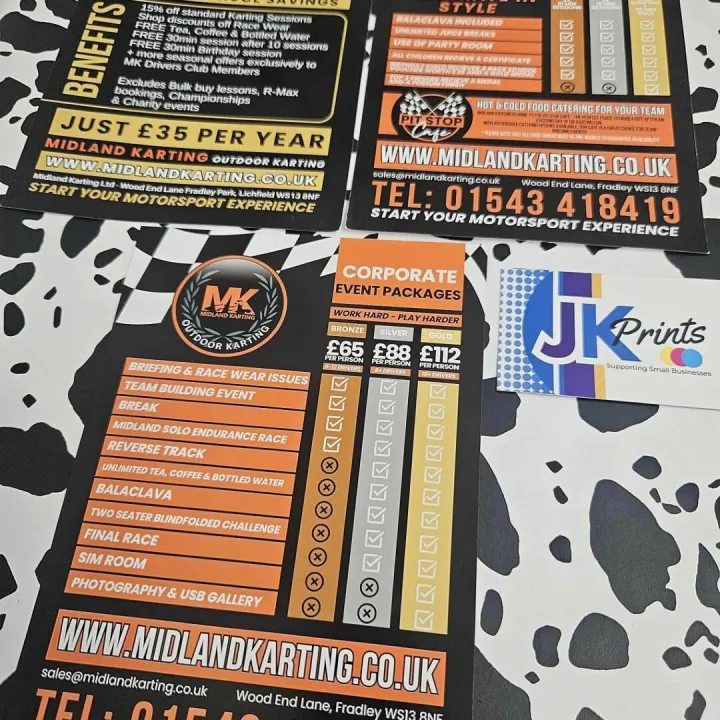 MK Karting &ndash; flyers