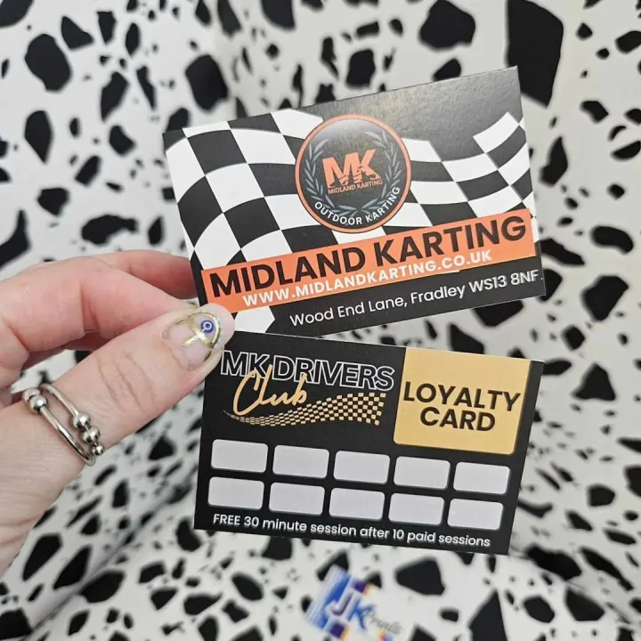 Midland Karting Loyalty Cards