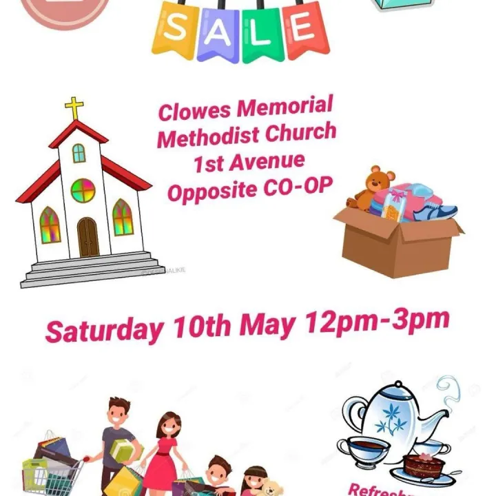 Clowes Jumble Sale May 2025